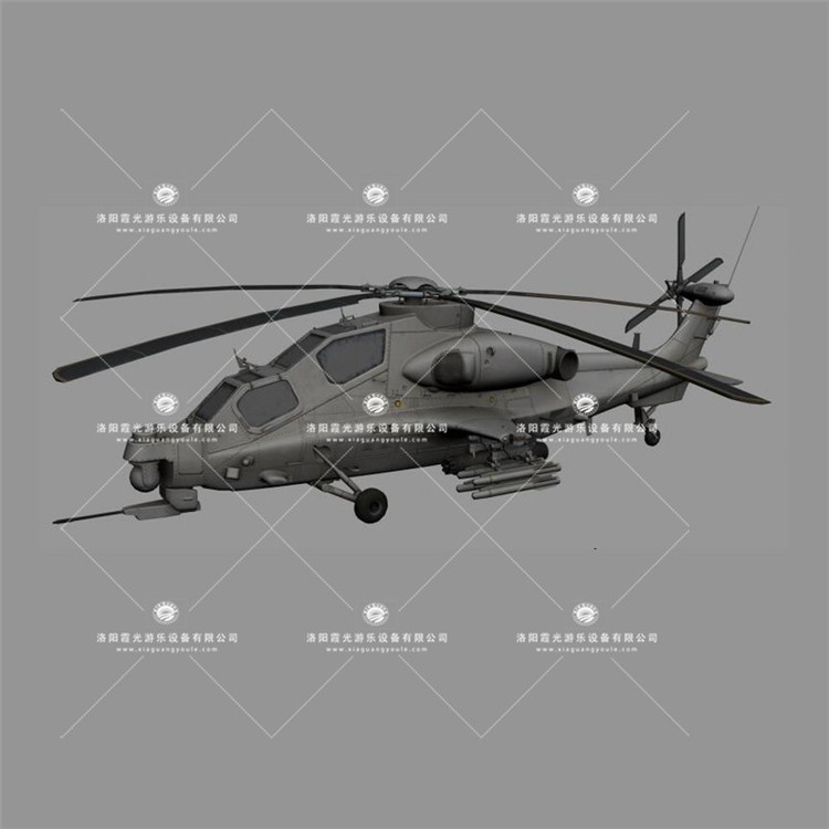 辽阳武装直升机3D模型